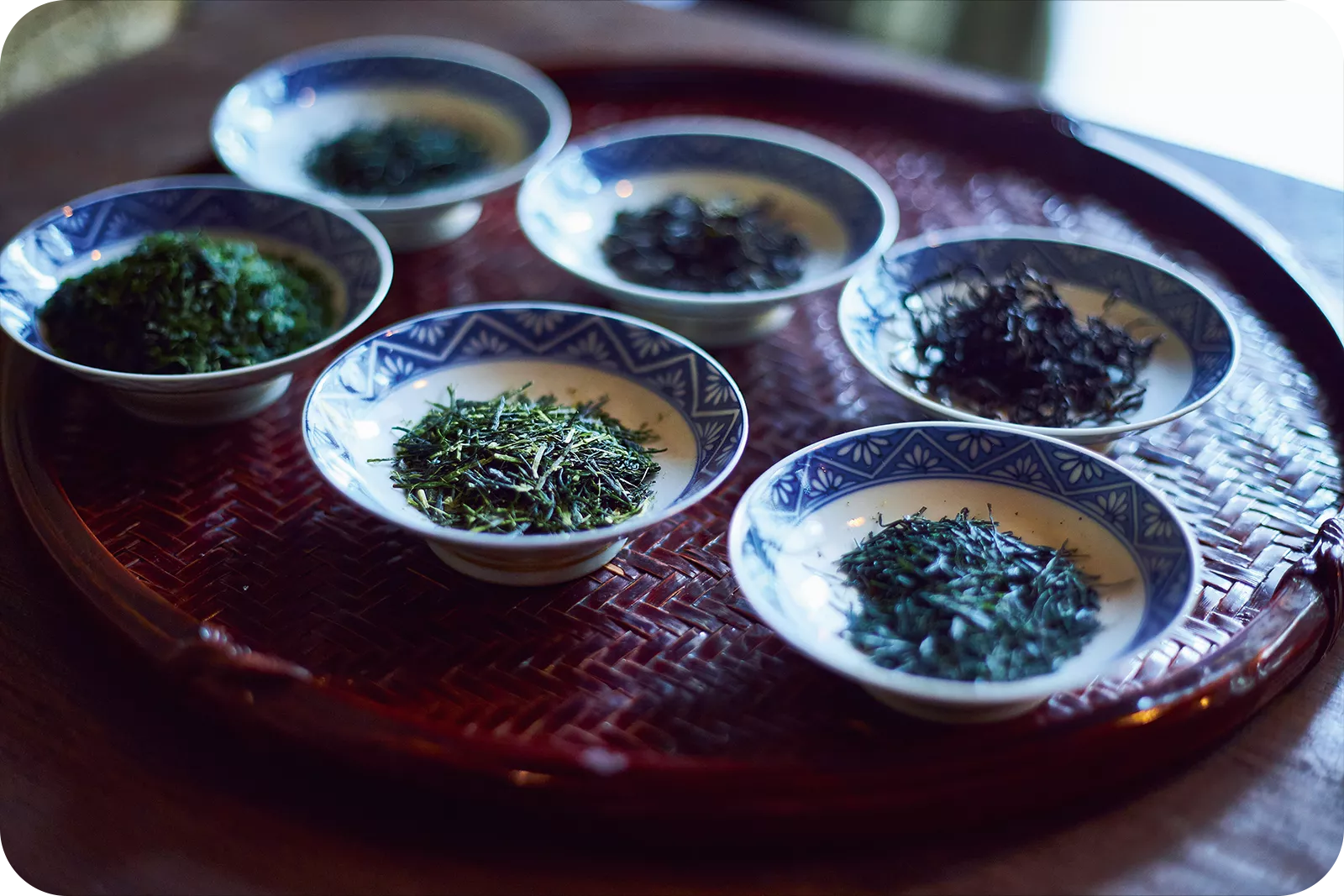 日本茶の茶葉